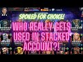 What Champions Actually Get Used In Seriously Stacked Accounts?! Let's Find Out!