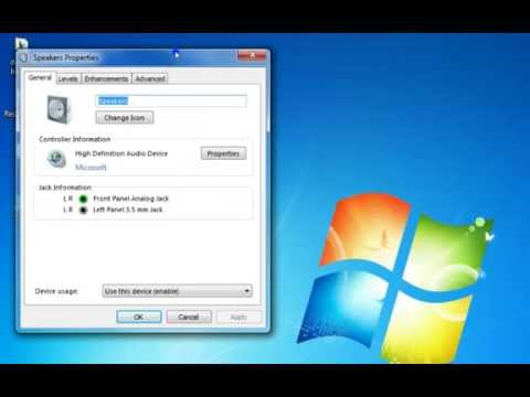 How to Set Up and Get Best Sound on Windows 7 Computer hqdefault