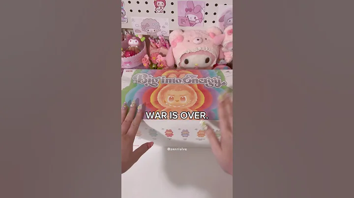#labubu big into energy full set unboxing 🎨#popmart #asmr #unboxing#kawaii#fyp #sanrio#hellokitty