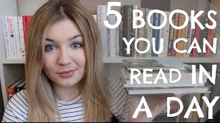 5 Books You Can Read in a Day | #BookBreak