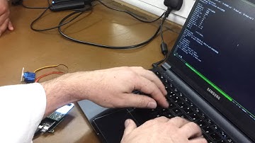 Micro Python demo at Open Tech Workshop in Cambridge 2