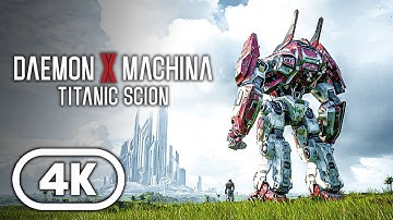 Daemon X Machina: Titanic Scion New Gameplay Demo (2025) 4K