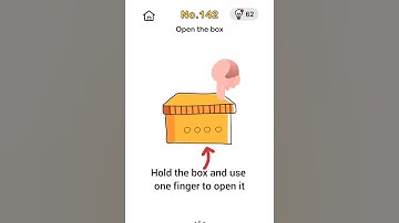 brain out game chapter level 142 | open the box (completed)