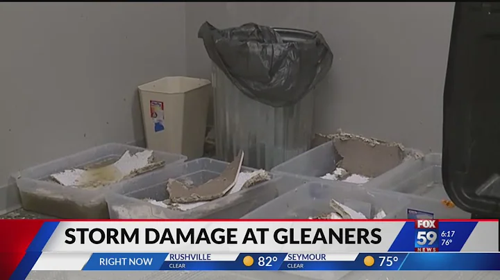 Gleaners Food Bank of Indiana suffers storm damage...