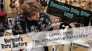 LEMMO DEMO: Danelectro Baby Sitar $499 | 'My Affordable Favorites'