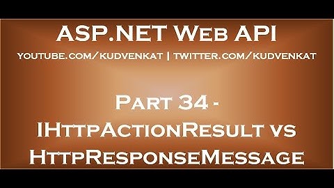 IHttpActionResult vs HttpResponseMessage