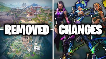 VALORANT  PATCH 8 11  HUGE  AGENTS UPDATES % NEW MAP ROTATION LEAKS