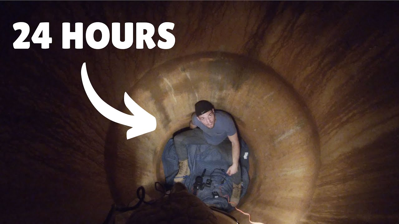 I SURVIVED 24 HOURS IN A SEWER