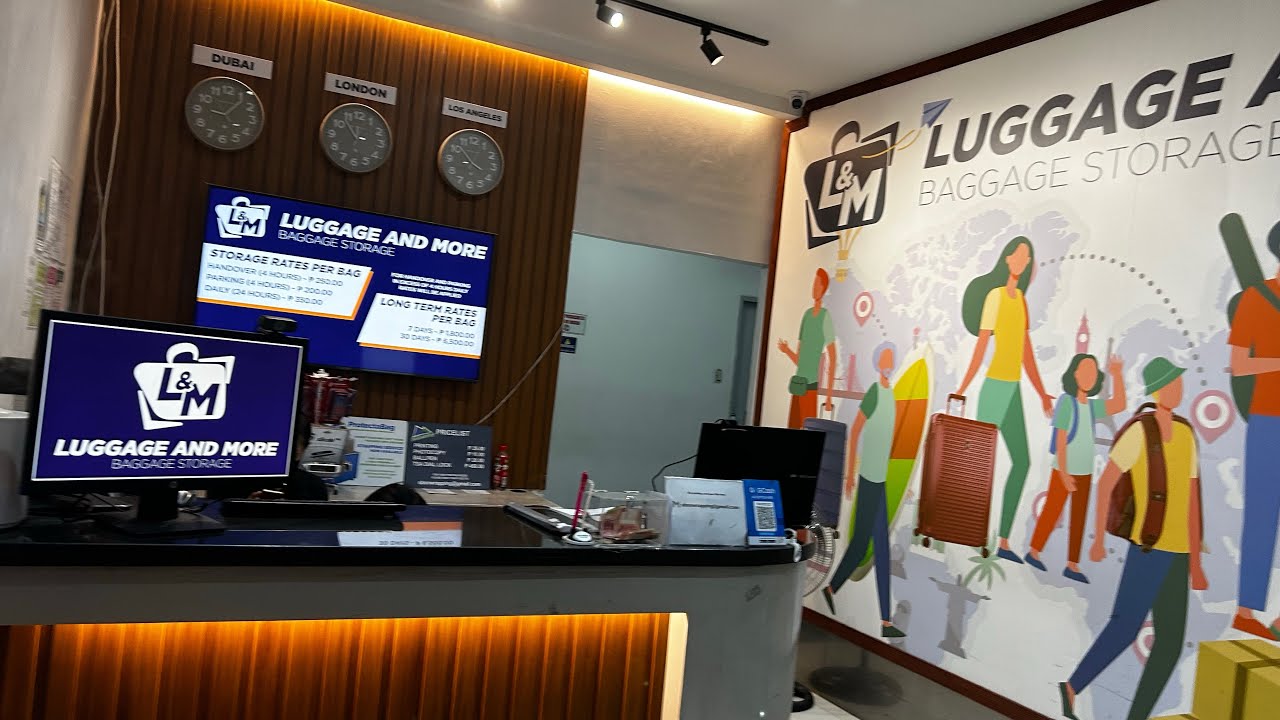 NAIA Terminal 3 Luggage & More - Baggage Storage