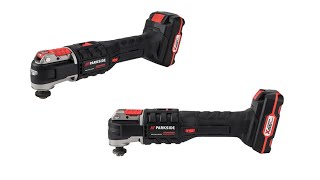 Parkside Performance Cordless Multi Purpose Tool PAMFWP 20-Li B2 - YouTube