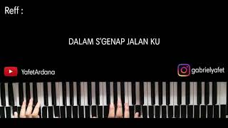 BAGAIKAN BEJANA - LIRIK - Piano Cover