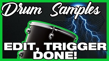 How to Replace Toms Like a Pro | Trigger 2 + Drum Sample Editing