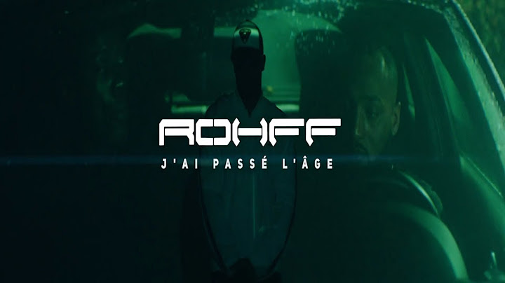 Rohff - J'ai passé l'âge [Clip Officiel]