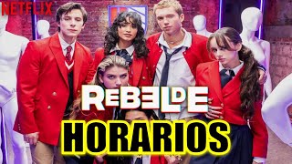 ¡HORARIOS DE ESTRENO! REBELDE TEMPORADA 2 - FECHA ESTRENO Y HORARIO - REBELDE TEMPORADA 2 NETFLIX