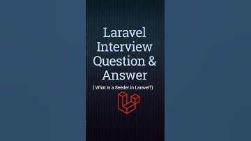 Laravel Seeder Explained in 5 Seconds! #viralvideo #vuralshort #trending