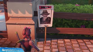 Place Missing Person Signs in Weeping Woods and Misty Meadows All Locations - Fortnite