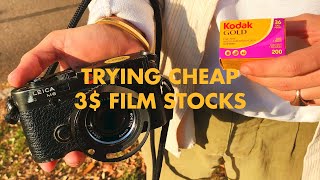 Trying Cheap 35mm Film Stocks