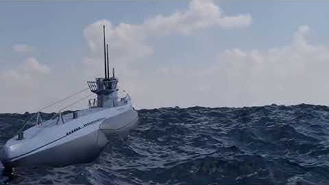 Boat animation #blender3d 