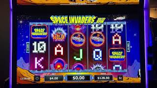 MAX BET Chasing The Gold…Space Invaders Bonuses!!!