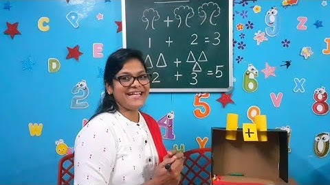 Addition the Basic concept for kindergarten and grade 1 Addition machine / Diana