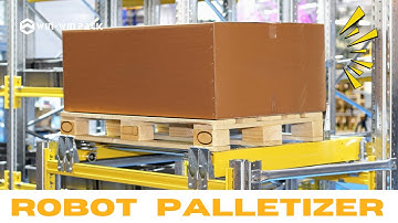 WIN-WIN PACK Robotic Palletizing with Slide Rod Support System | Robot Palletizer | Automation