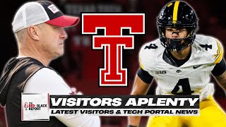 Visitors Aplenty Texas Tech Football Portal News Cam Coleman Update