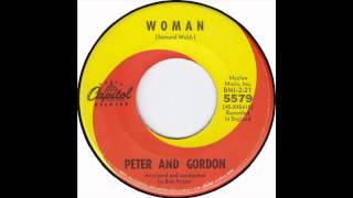 Peter and Gordon   Woman (very rare early version ) chords