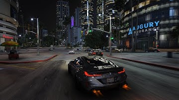 GTA 5 Ultra Graphics Mod With Enhanced Lighting Gameplay On RTX 3080 Maxed Out Setting Ray Tracing