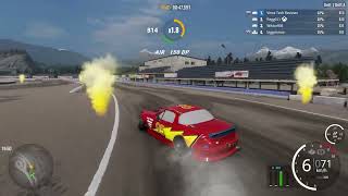 LIGHTNING MCQUEEN JOINS DRIFT COMPETITION