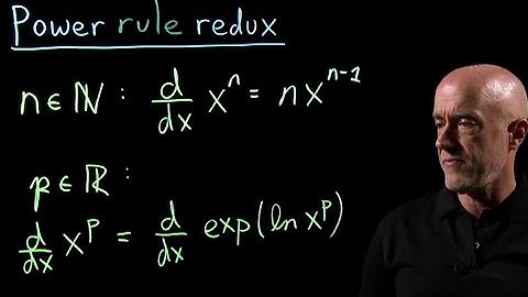 Power Rule Redux: Extending the Power Rule to Real Exponents | Lecture 18 | Calculus for Engineers