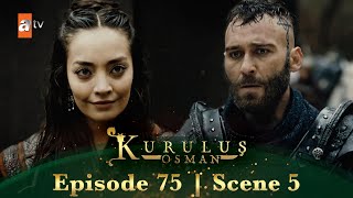 Kurulus Osman Urdu | Season 2 Episode 75 Scene 5 |  Beizzati ka badla!