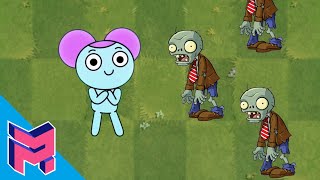 Pibby VS Plants VS Zombies Animation Cartoon