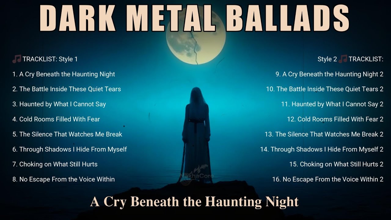 🔥 Dark Metal Ballads – A Cry Beneath the Haunting Night | Gothic Doom ...