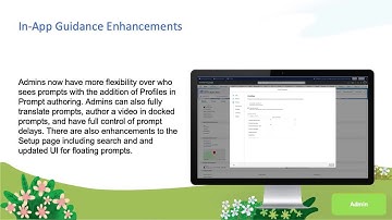 In-App Guidance Enhancements (Apps)
