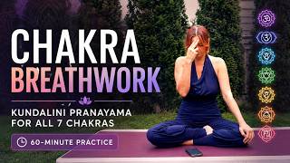 60-Minute Chakra Breathwork | Kundalini Pranayama for All 7 Chakras