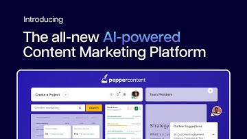 Introducing the AI-Powered Content Marketing Platform
