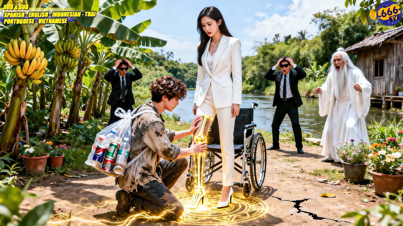 CEO Femenina Lisiada 10 Años, Nadie Imagina Que Un Mendigo La Cura Con Un Solo Toque