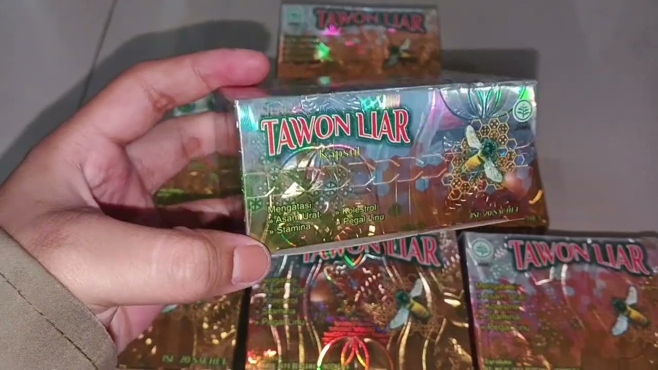 All-In-One Herbal Capsule! Relieve Aches, Increase Stamina, and Lower Cholesterol – Tawon Liar Caps