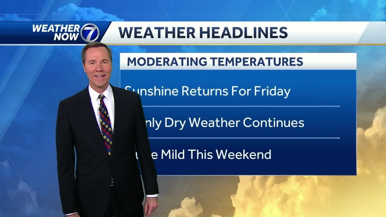 Sunny and milder weather - YouTube