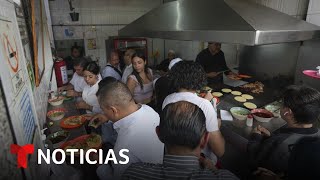Reconocen a pequeña taquería mexicana con estrella Michelin | Noticias Telemundo