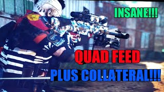INSANE QUAD FEED WITH COLLATERAL!!! Is the PALADIN UNFAIR