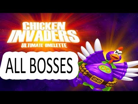 Chicken Invaders 4 All Bosses