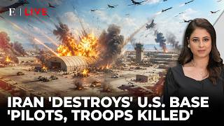 Iran's Revenge Strike Hits US Bases; IRGC Claims Drone Hub Pounded, Troops Killed | Firstpost Live