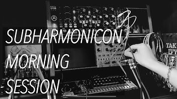 Moog Subharmonicon Morning Session with Mutable Instrument Plaits & Beads