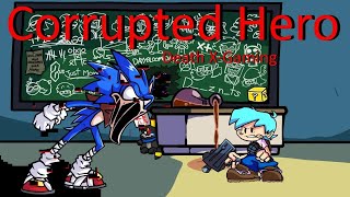 Friday Night Funkin - Corrupted Hero But Its Pibby Sonic My Cover Fnf Mods