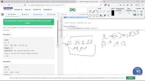 Second Largest Element in Array | DSA Marathon | Day 19 | Arrays