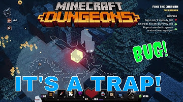 Minecraft Dungeons Creeper Woods - No Door Bug / Glitch - It