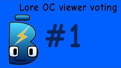 Lore OC viewer voting #1