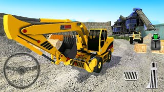 Heavy Excavator Construction Simulator - City Driving Heavy Excavator Crane | Android Gameplay