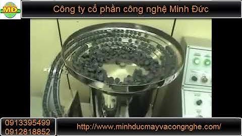 Máy chiết rót đóng chại lọ 2 ml chính xác Minh Đức